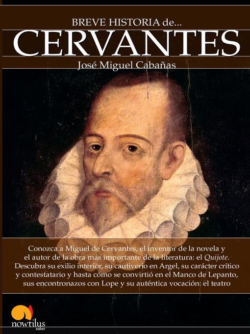 Detalles del título Breve historia de Cervantes de José Miguel Cabañas - Disponible